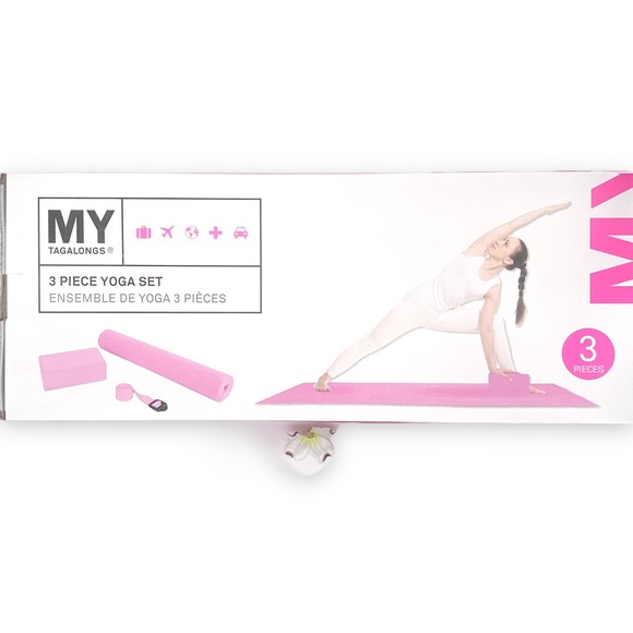 NWT MYTAGALONGS Yoga Workout Kit 3 Piece Set - Picture 9 of 15